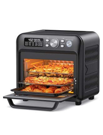 2024 Fashion Taotronics Air Fryer 012, 19 Quart 15-in-1 Family-Sized Toaster Oven