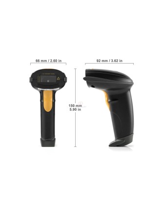 2024 Fashion TaoTronics TT-BS016 Bluetooth Wireless Barcode Scanner