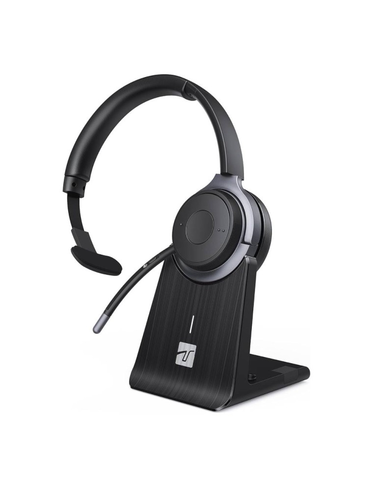 2024 Fashion Trucker Bluetooth Headset - ENC Noise Cancelling, Mute Button Mic, V5.0, Handsfree - Driving/Business/Office