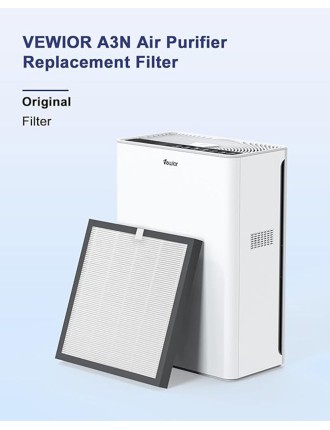 2024 Fashion True HEPA Replacement Filter, Compatible A3 Air Purifier, H13 True HEPA Filter for A3 Air Cleaner