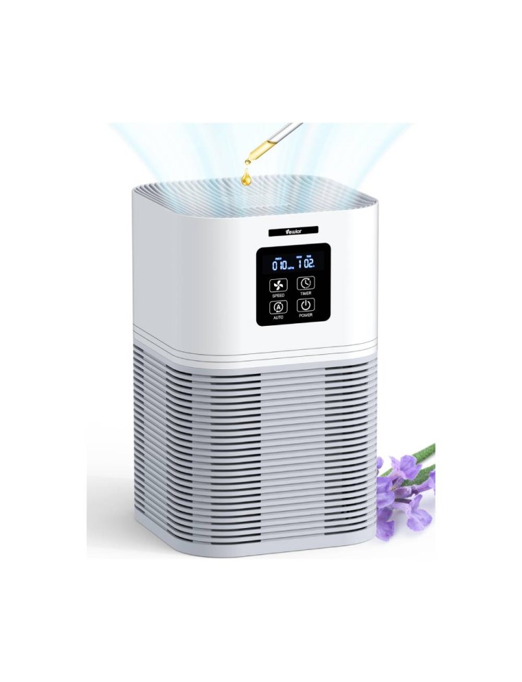 2024 Fashion VEWIOR 2 in 1 Air Purifier with H13 Filters for Home Allergies Pets Hair Odor Eliminators