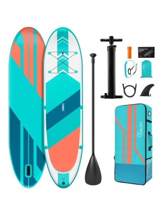 2024 Fashion Evajoy  Inflatable Stand Up Paddle Board 10’10 × 32” × 6” All Around iSUP Paddleboarding