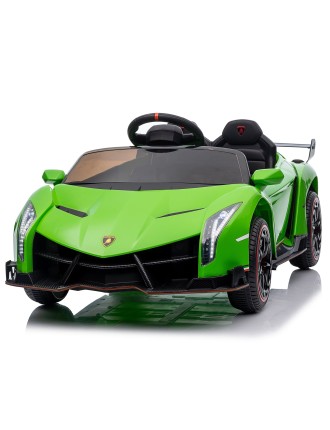 2024 Fashion Lamborghini Poison Small Dual Drive 12V 4.5AH Sports Car with 2.4G Remote Control