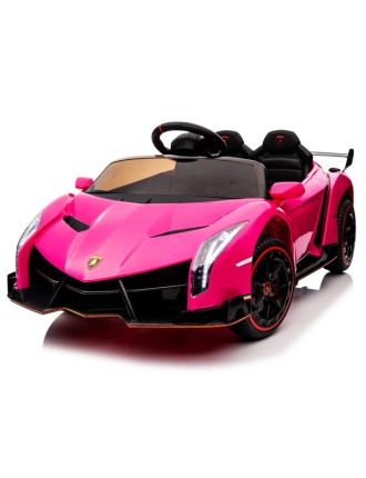 2024 Fashion Lamborghini Poison Small Dual Drive 12V 4.5AH Sports Car with 2.4G Remote Control