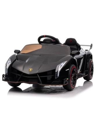 2024 Fashion Lamborghini Poison Small Dual Drive 12V 4.5AH Sports Car with 2.4G Remote Control