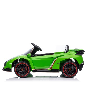 2024 Fashion Lamborghini Poison Small Dual Drive 12V 4.5AH Sports Car with 2.4G Remote Control