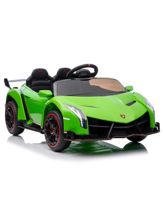 2024 Fashion Lamborghini Poison Small Dual Drive 12V 4.5AH Sports Car with 2.4G Remote Control