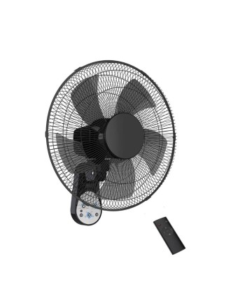 2024 Fashion PARIS RHÔNE Wall Mount Fan with Remote,16 ” Wall Fan, 90° Oscillating Quiet Wall Fan with Remote