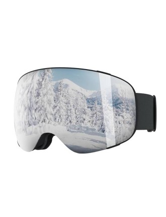 2024 Fashion TaoTronics Ski Goggles, Professional OTG Snowboard Goggles, Anti-Fog Scratch ski glasses