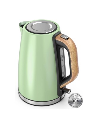 2024 Fashion Paris Rhône 1.7L Stainless Steel Electric Kettle, 1500W with LED Indicator