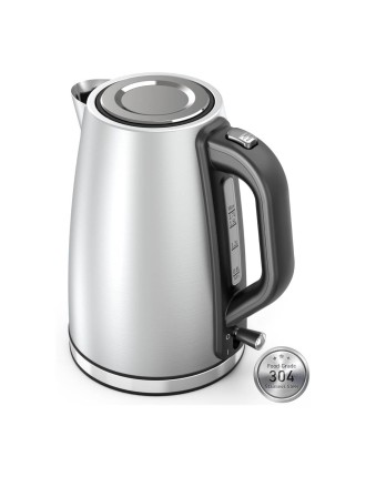 2024 Fashion Paris Rhône 1.7L Stainless Steel Electric Kettle, 1500W with LED Indicator