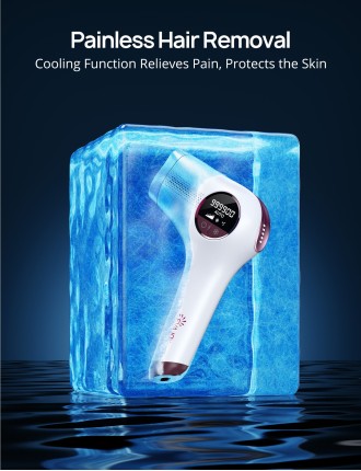 2024 Fashion EVAJOY IPL Hair Removal for Women and Men, At-Home Hair Remover with 5 Intensity Levels, Auto Mode